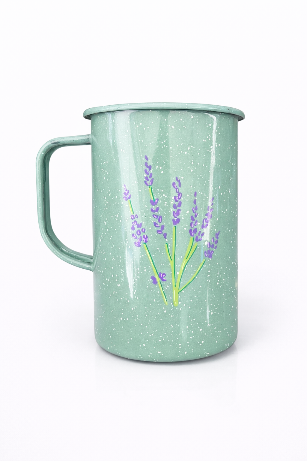 Tall Enamel mugs
