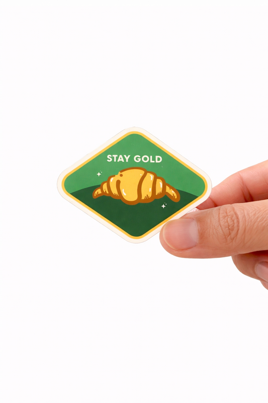Stay Gold sticker