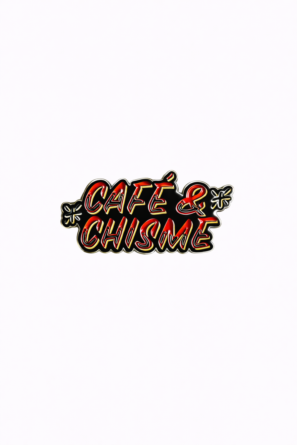 Café & Chisme Pin